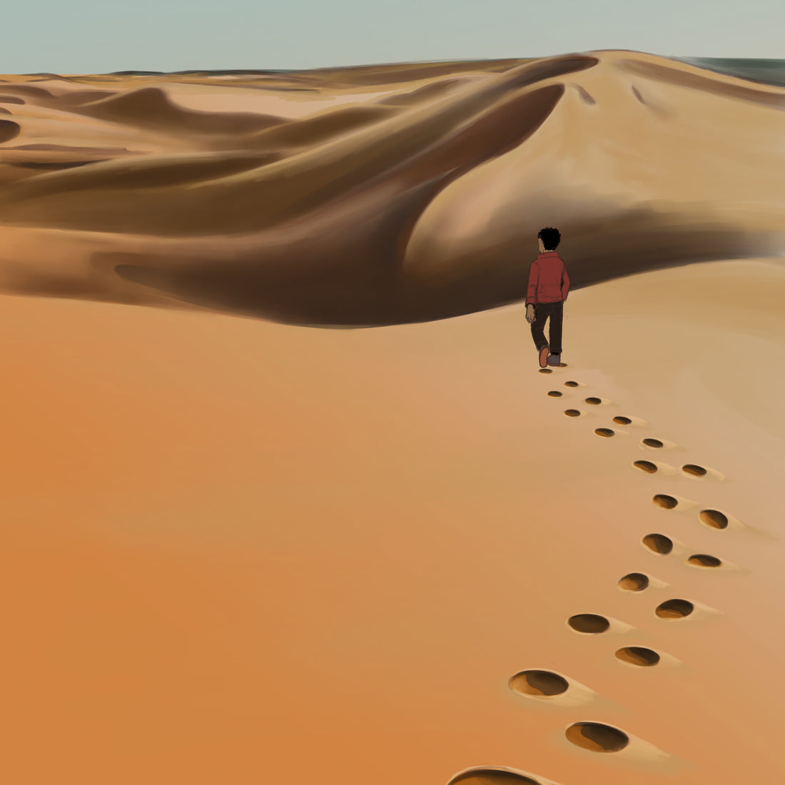 Inktober2020 day 13: Dune