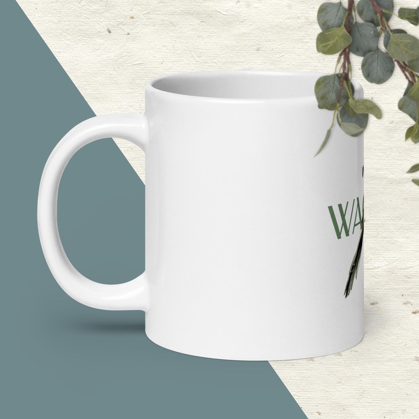 Willy Wagtail glossy mug